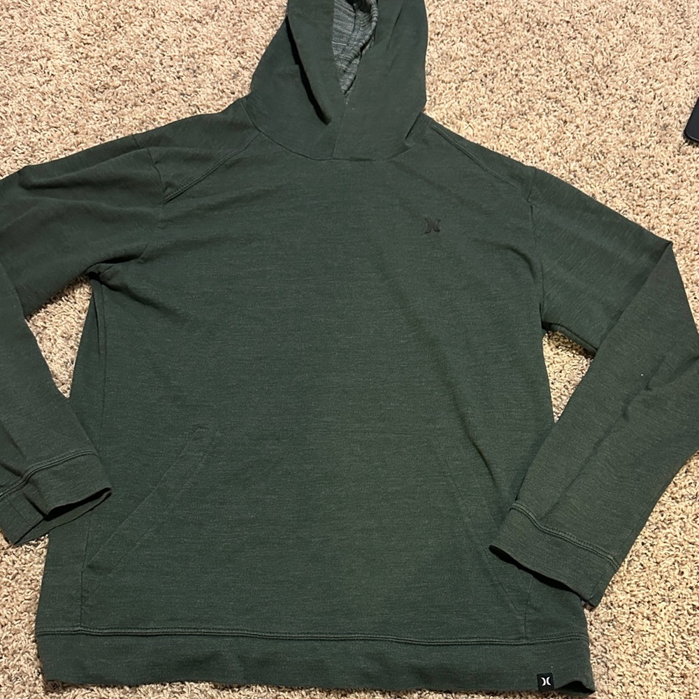 Men's Green Hoodie Hurley